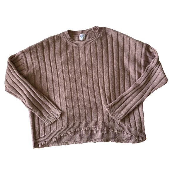 Freshmen 1996 mauve / soft pink sweater - Picture 1 of 4